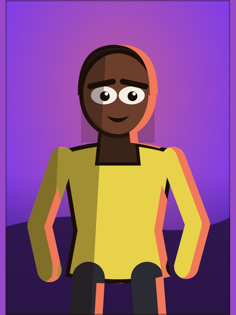 Courier card art