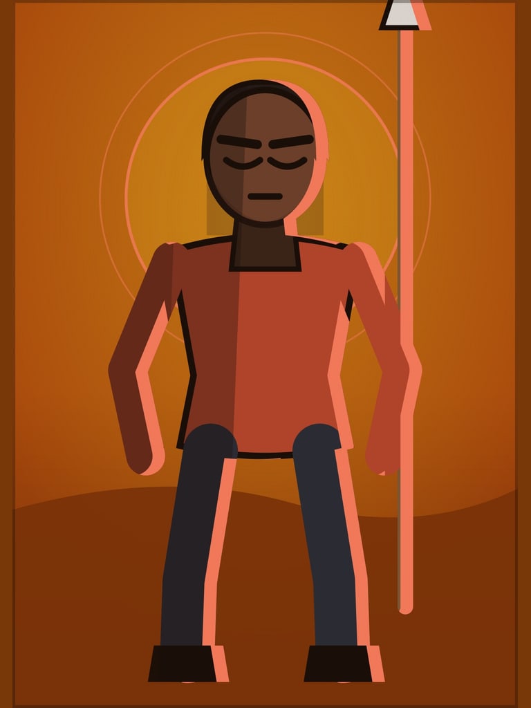 Character card art from the Forge collection