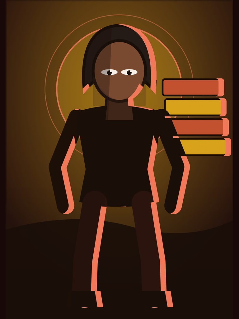 Character lore art from the Forge archives
